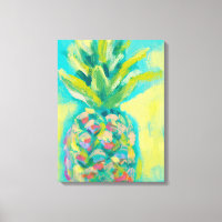 Ananas tropical coloré