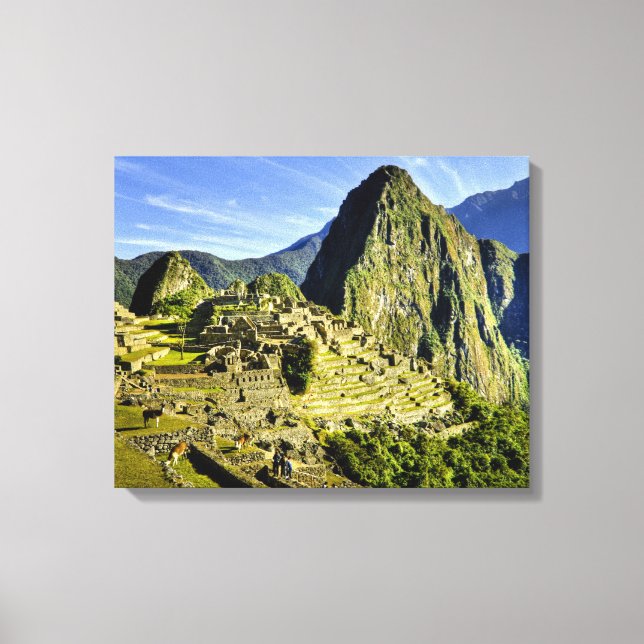 Toile Ancien Machu Picchu, dernier refuge des (Recto)
