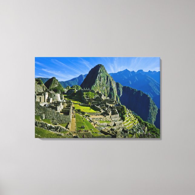 Toile Ancien Machu Picchu, dernier refuge des 2 (Recto)