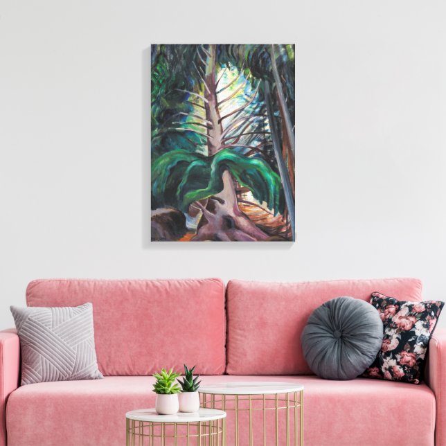 Toile Ancien Timer | Emily Carr | (Insitu(Salon))