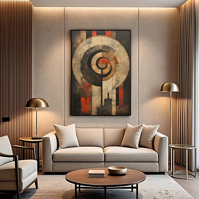 Toile Ancient Geometric  (Créateur téléchargé)