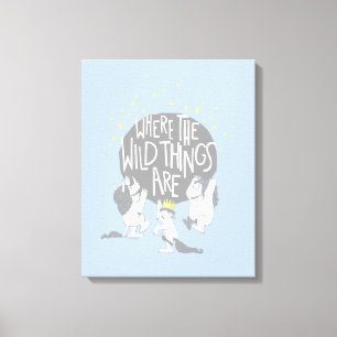 Toile And they Roared Their Terrible Roars!