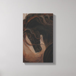 Toile Andalou foncé, Andalous, art de cheval, espagnol