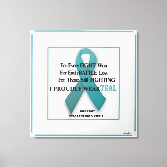 Toile Anders Artistry* MG* Je Porte Turquoise* (Recto)