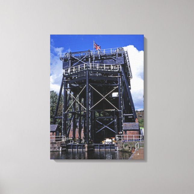 Toile Anderton Lift Cheshire Angleterre (Recto)