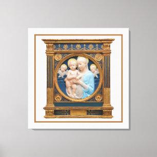 Toile Andrea Della Robbia c1485 Madonna and Child Canva