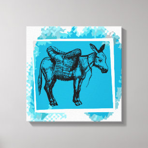 Toile âne