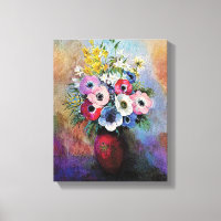 Anémones d'Odilon Redon - Symbolisme de l'art fin