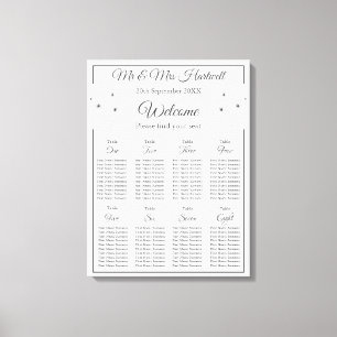 Toile Anéone sur le tableau de sièges blancs~