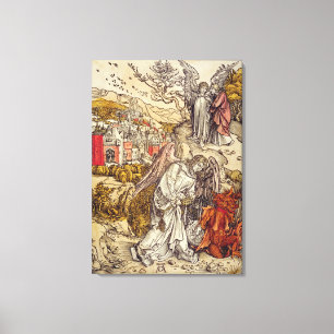 Toile Ange avec la clé de l'abîme, 1498