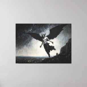 Toile Ange déchu Lucifer