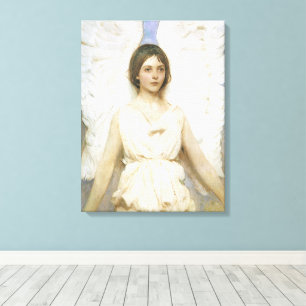 Toile Ange par Abbott Thayer, Beaux-arts victoriens vint
