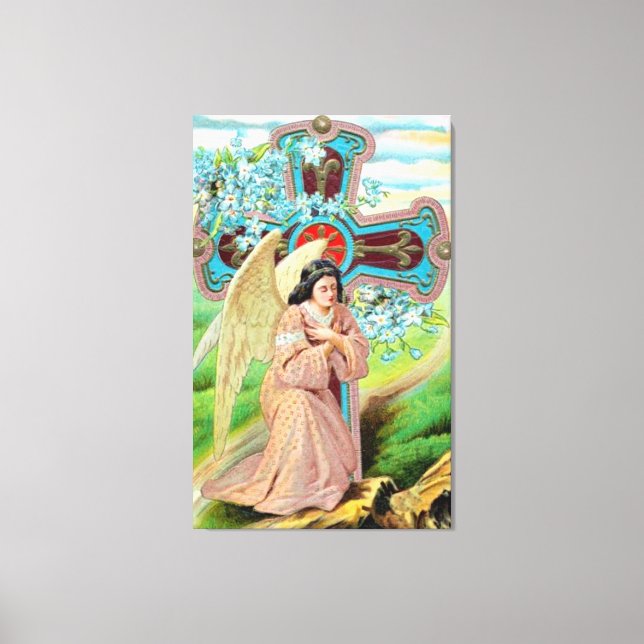 Toile Ange priant (Recto)