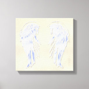 Toile Angel ailes Mur d'or Peinture à accrochage sur toi