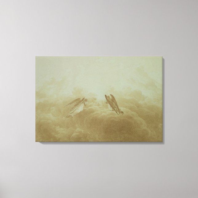 Toile Angel dans la prière, c.1826-34 (Recto)