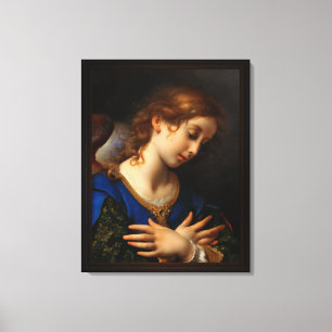 Toile Angel de l'Annonciation par Carlo Dolci