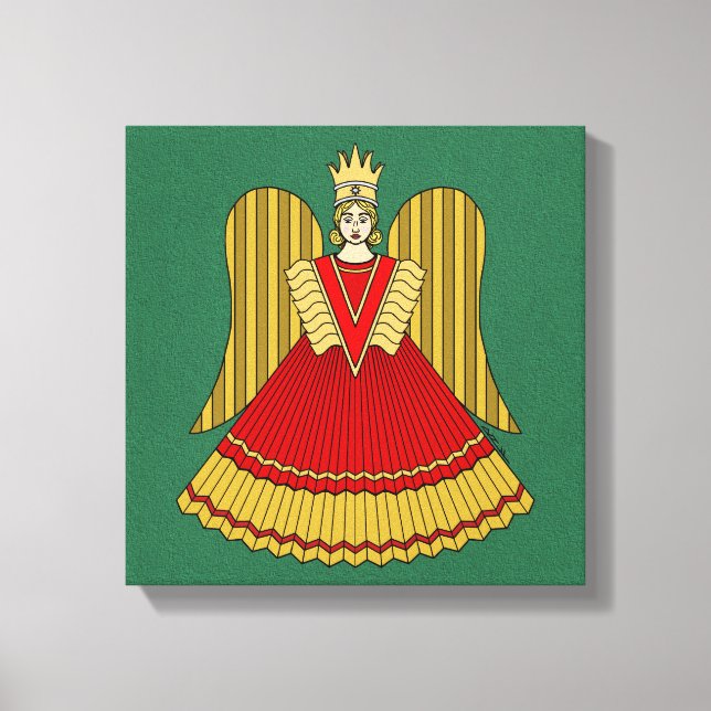 Toile Angel de Noël de Nuremberg (Recto)