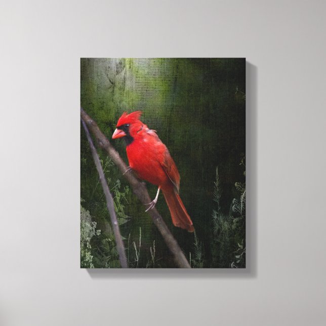Toile Angel en rouge (Recto)