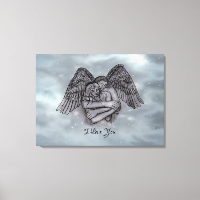 Toile Angel Eros in Love (Recto)