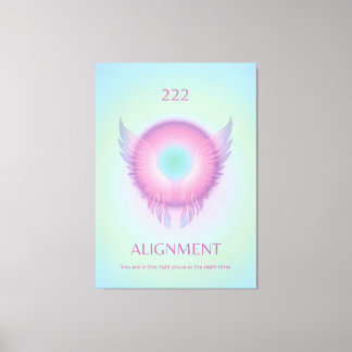Toile Angel Numéro Aura Poster 222 Alignement