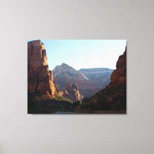 Toile Angels Landing dans le parc national de Zion, Utah