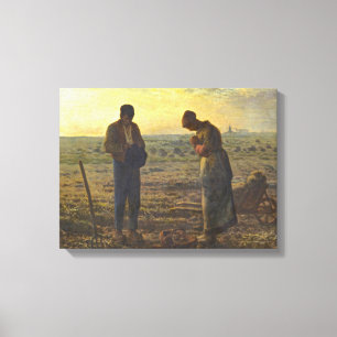 Toile Angelus Jean Francois Millet