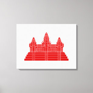 Toile Angkor Vat Ver.2.0. Temple khmer