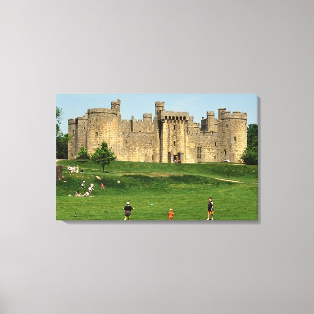 Toile Angleterre, Sussex, château de Bodiam. 2 (Recto)