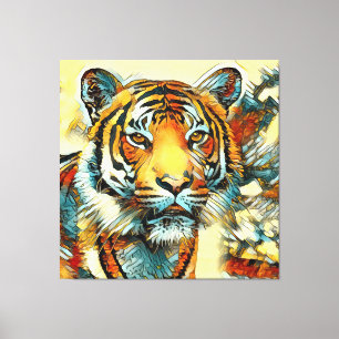 Toile AnimalArt_Tiger_004