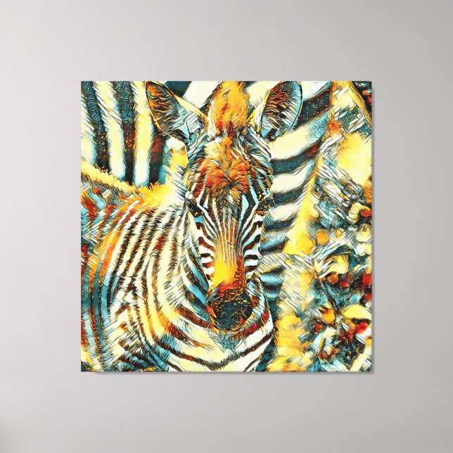 Toile AnimalArt_Zebra_002 (Recto)