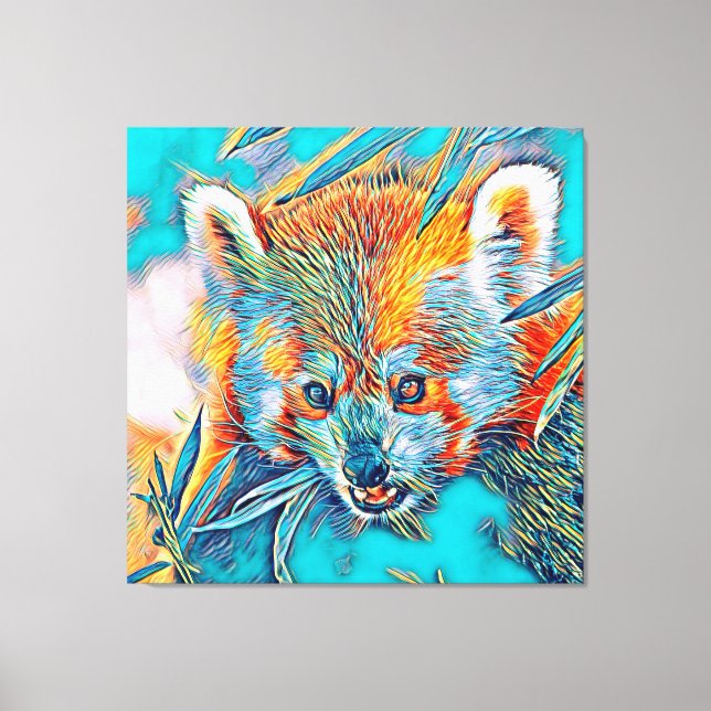 Toile AnimalMix_RedPanda_001 (Recto)