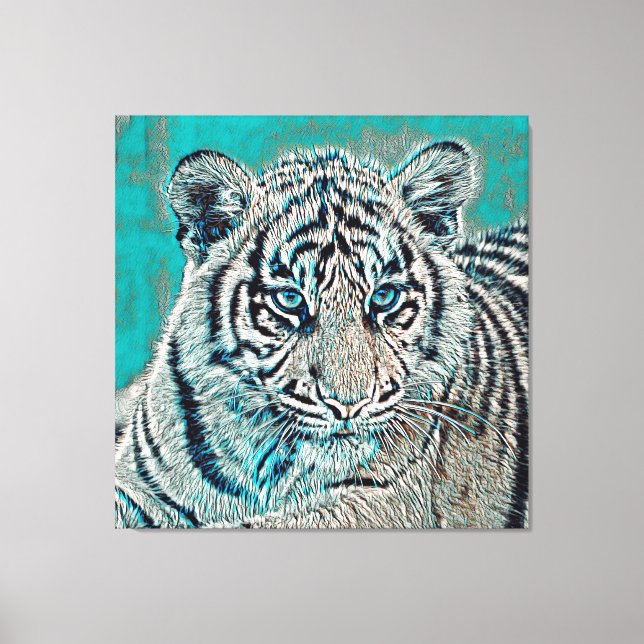 Toile AnimalMix_Tiger_046 (Recto)