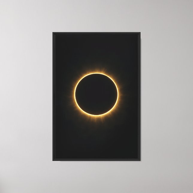 Toile Anneau doré Eclipse (Recto)