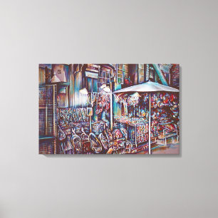 Toile Anneaux de la 8e rue