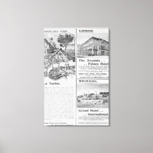 Toile Annonces pour le restaurant de Turbie de La,