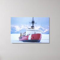 Antarctique, île de Ross, station McMurdo, USCG