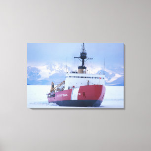 Toile Antarctique, île de Ross, station McMurdo, USCG