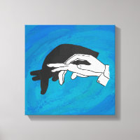 Anteille Ombre Sur Bleu