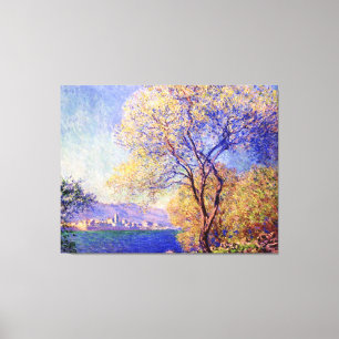 Toile Antibes, par Claude Monet