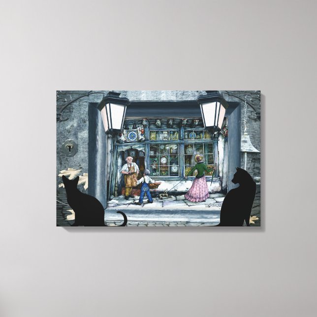 Toile Anton Pieck reproduction incorparée (Recto)
