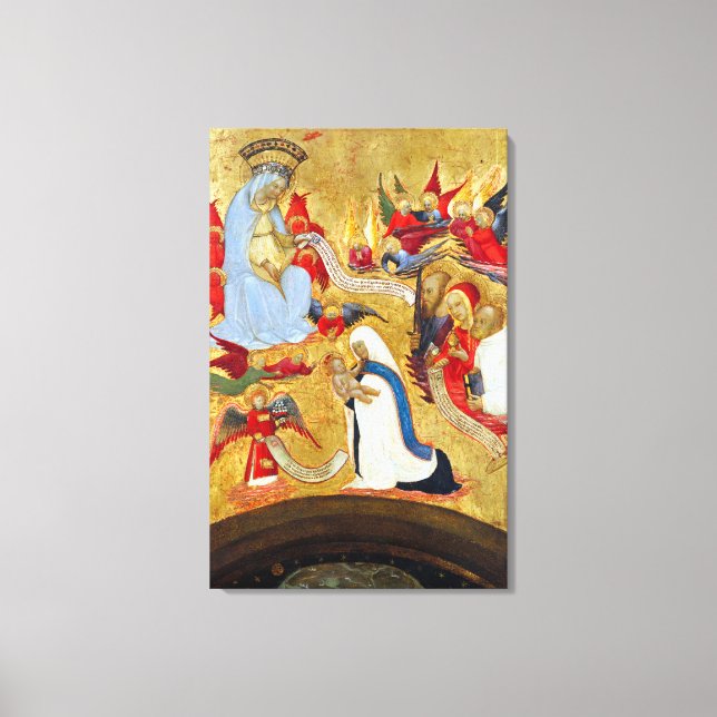 Toile Antonio del Massaro da Viterbo Père Noël Francesca (Recto)