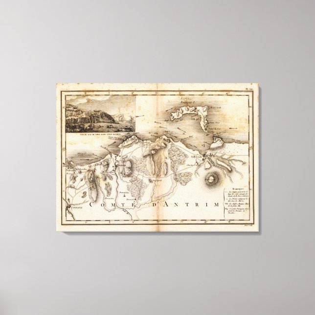 Toile Antrim, Raghery (Recto)