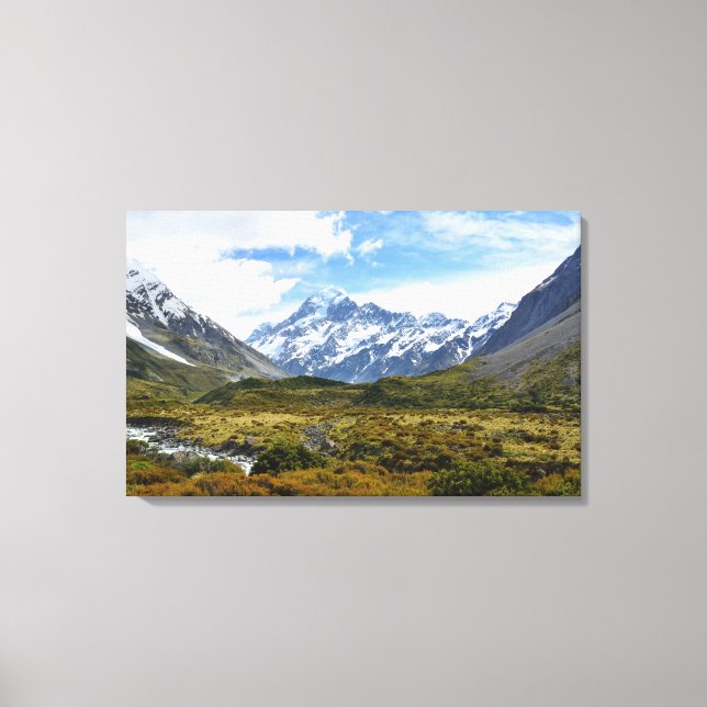 Toile Aoraki / Mount Cook (Recto)