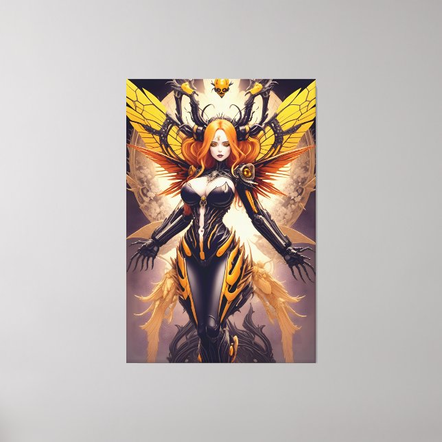 Toile Apoidea - Queen Bee 004 (Recto)