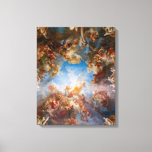 Toile Apothéose d'Hercule dans le Château de Versailles (Recto)