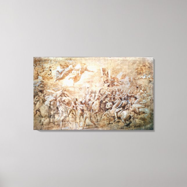 Toile Apparition de saint Pierre et saint Paul (Recto)