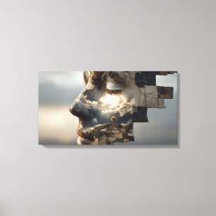 Toile apparition subtile 