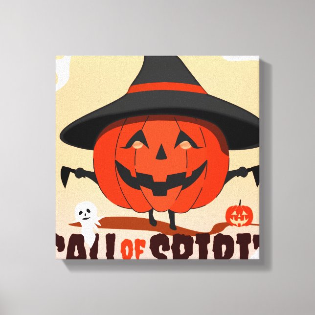 Toile Appel de l'Esprit d'Halloween (Recto)