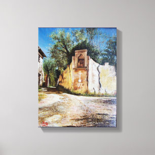 Toile APRÈS-MIDI À RIMAGGIO / Vue Toscane