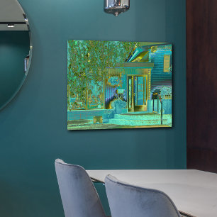 Toile Aqua House 1